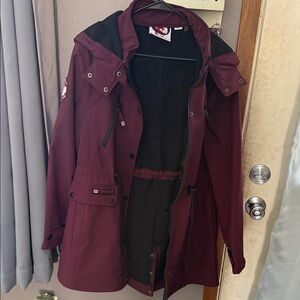 Women's Maroon Ski Jacket